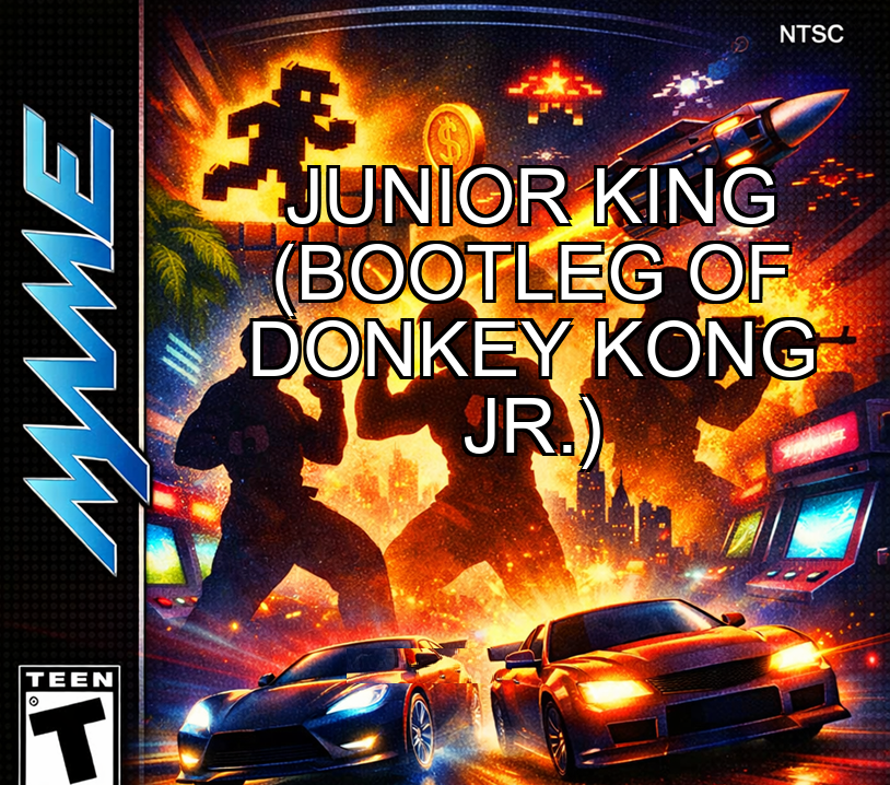 Junior King (bootleg of Donkey Kong Jr.)
